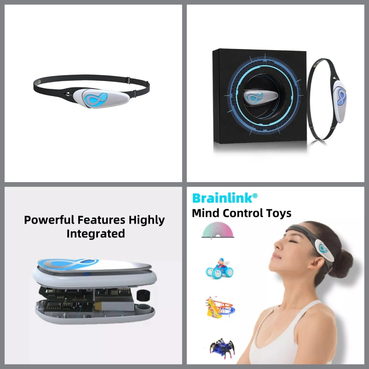 Meditation Headband Eeg - جهاز تدريب التغذية الراجعة الحيوية بعصابة