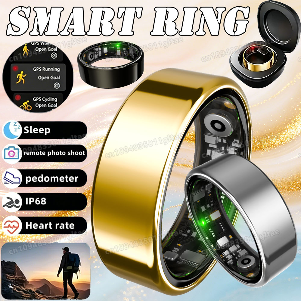 Temperature Ring Skin - خاتم ذكي جديد R09 للرجال والنساء
