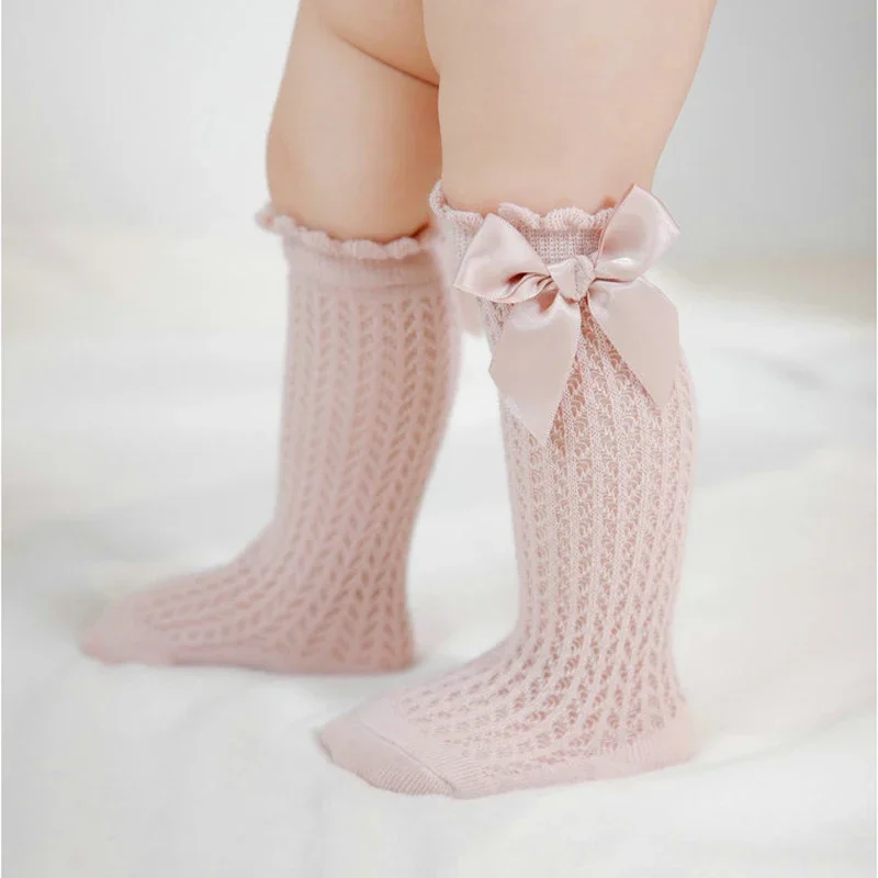 Baby Sock Oximeter - Simmer الربيع شبكة رقيقة القطن الكورية