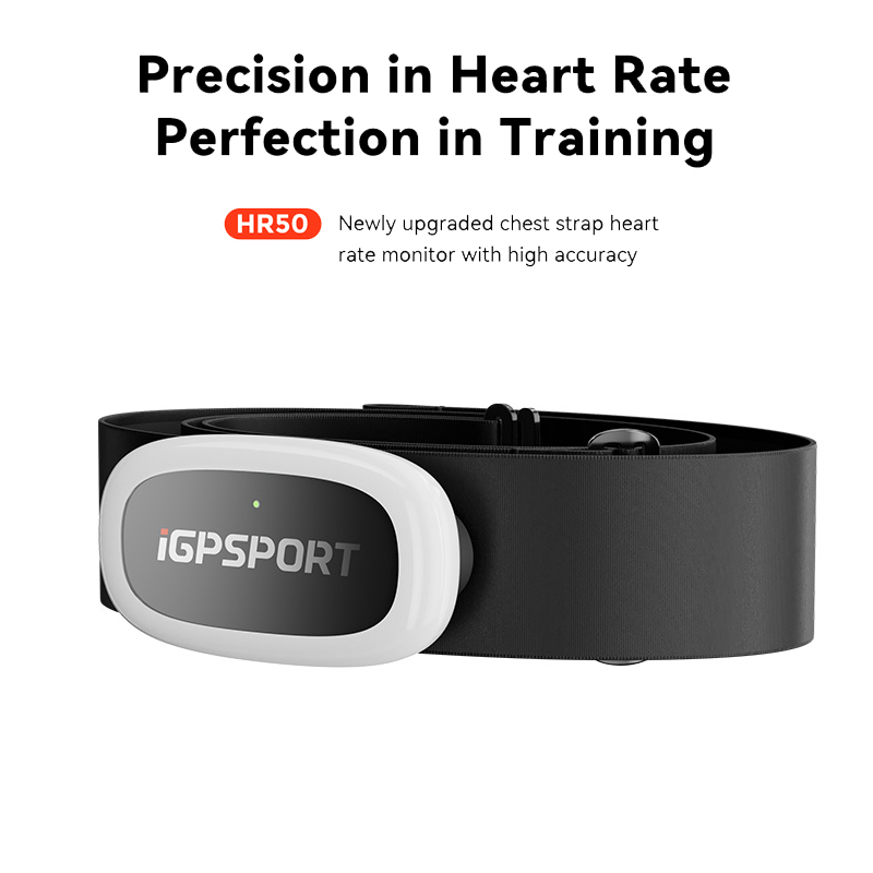 HR50 IGPSPORT ANT + مستشعر معد - مراجعة Breath Rate Monitor وسعره