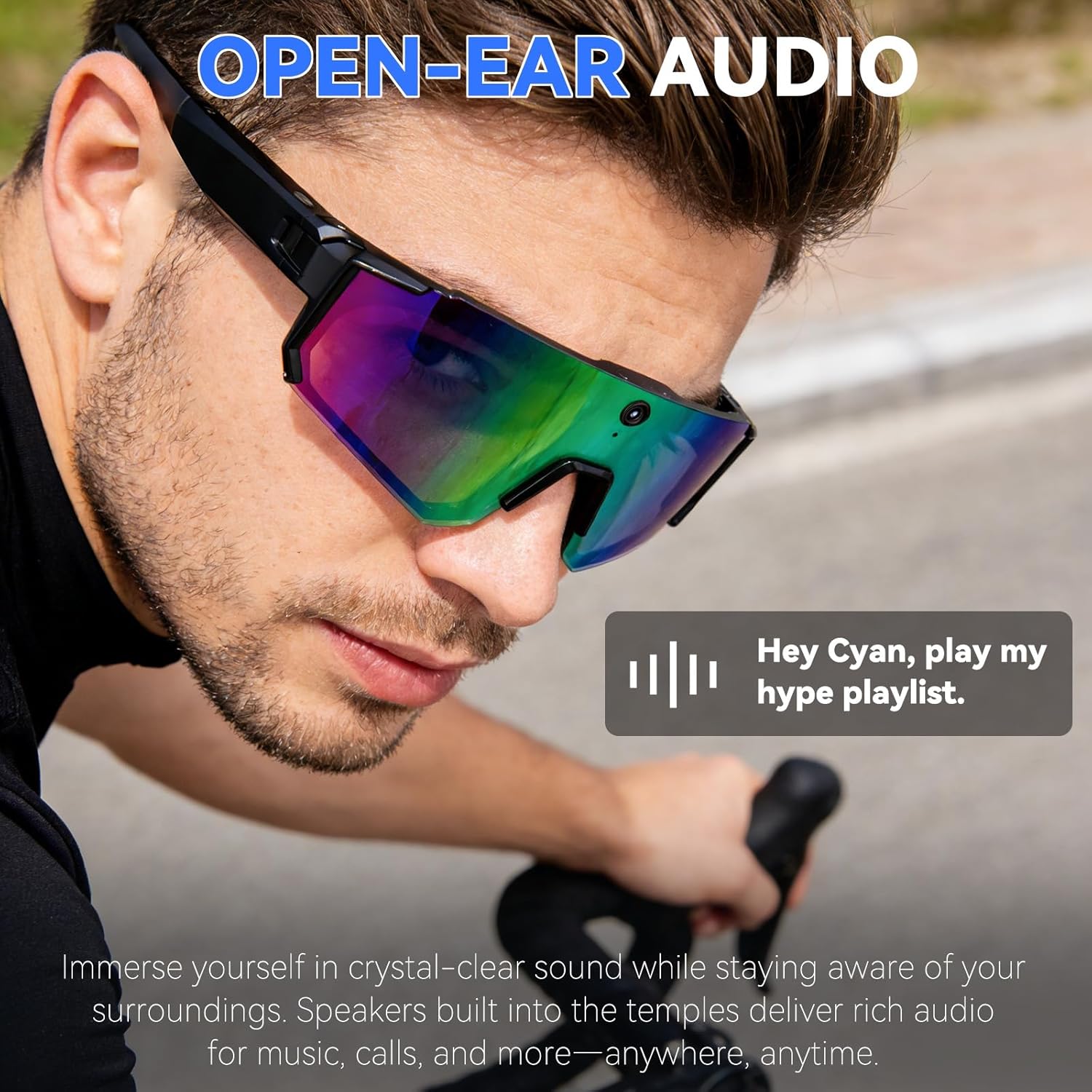 نظارات ذكية جديدة للتصوير والت - مراجعة Smart Glasses Lens وسعره