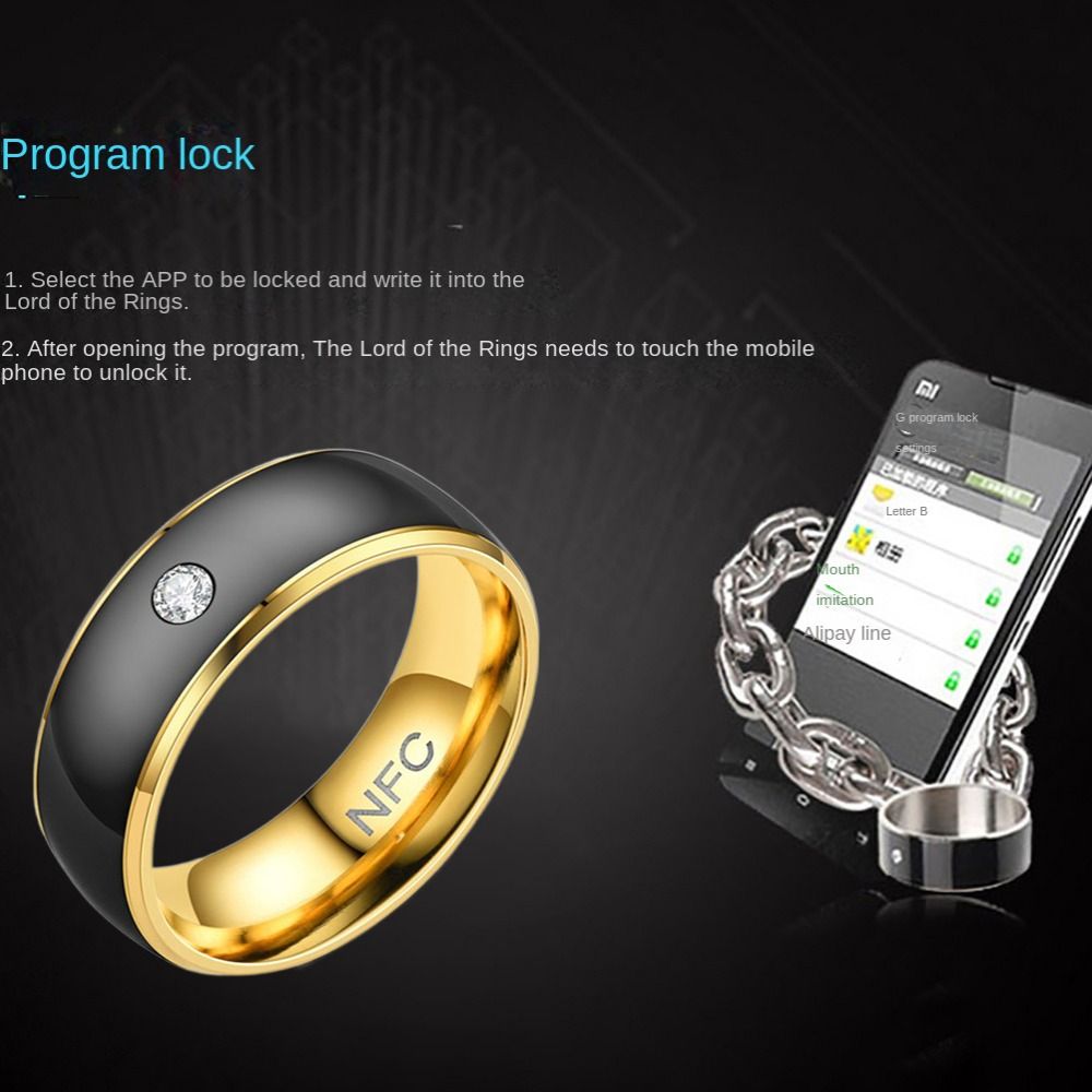خاتم ذكي متعدد الوظائف من الفو - مراجعة Smart Ring Nfc Pay وسعره